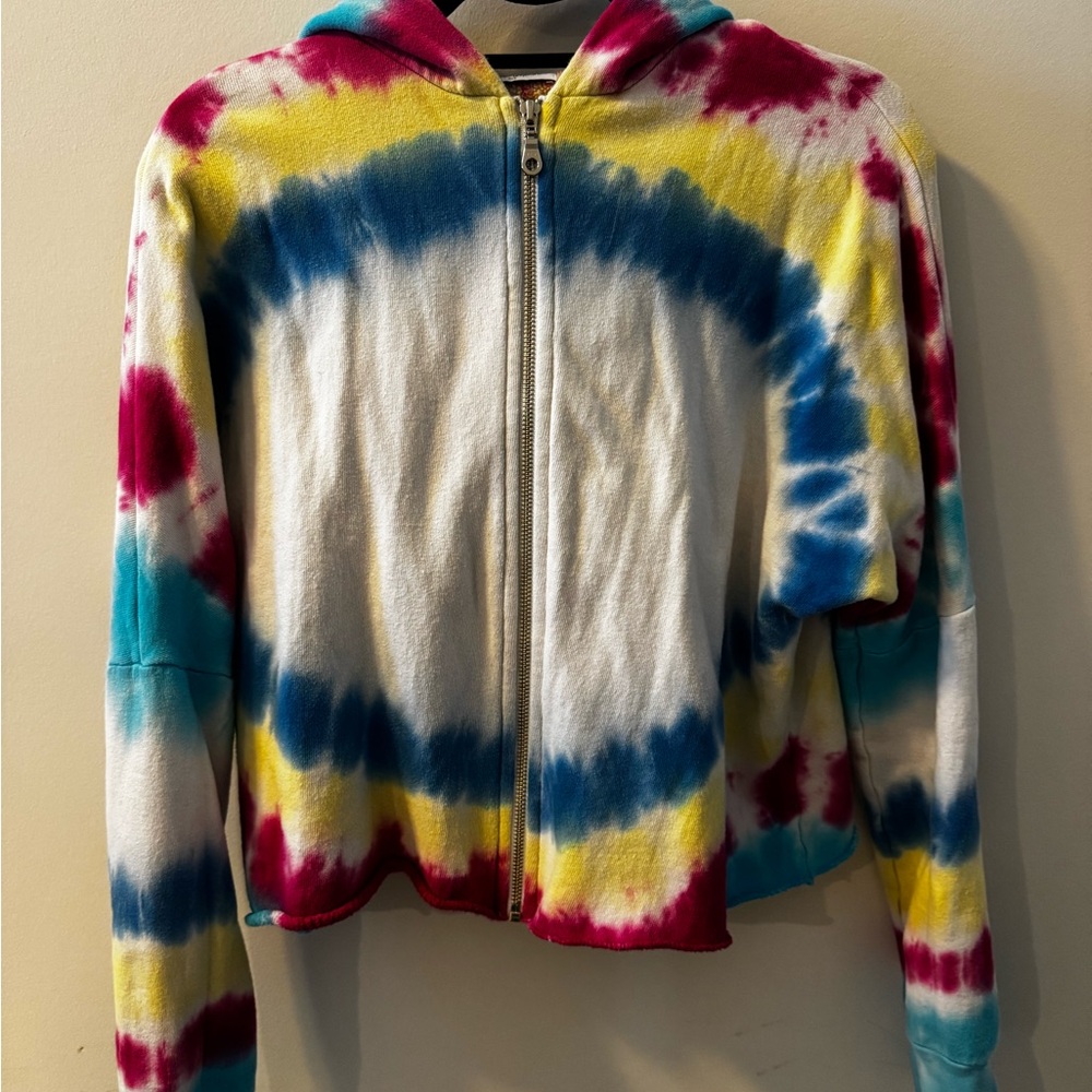 Lauren Moshi IRMA PINKY SWEAR zip up hoodie